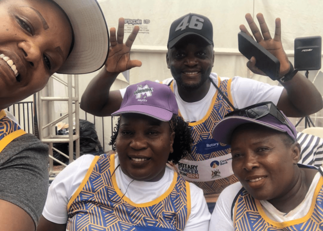 Rotary Club of Bunga participates in annual Cancer Run